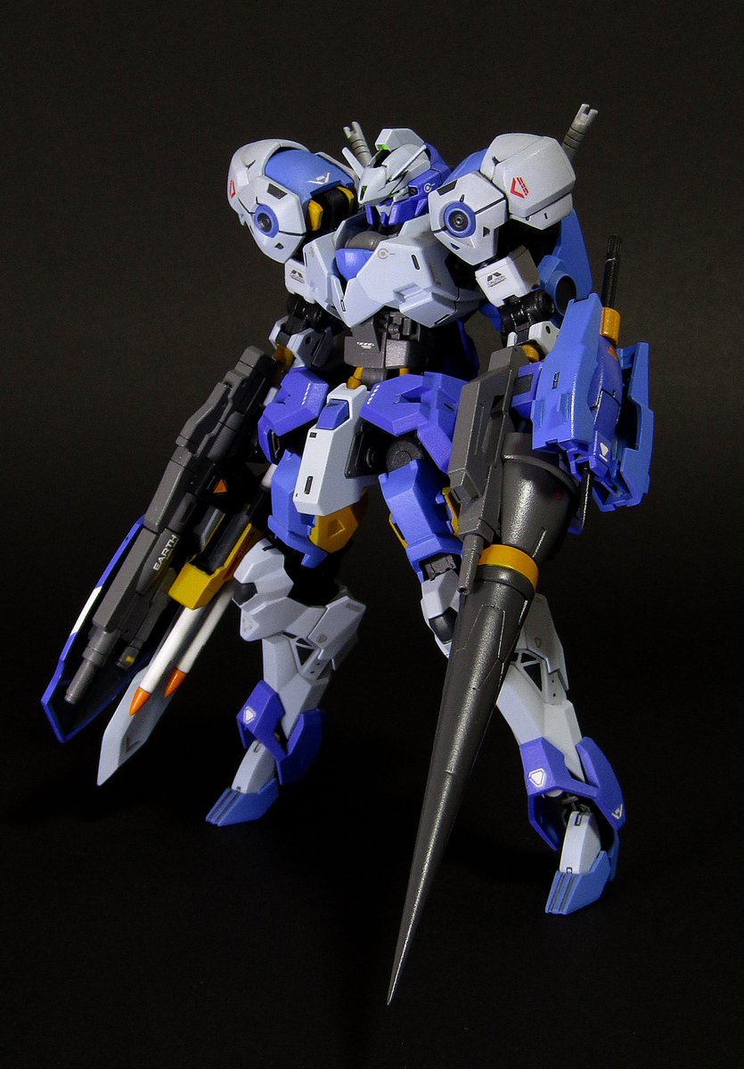 蓝色玫瑰GS（by あまべ）高达模型[超话]高达模型 ​​​