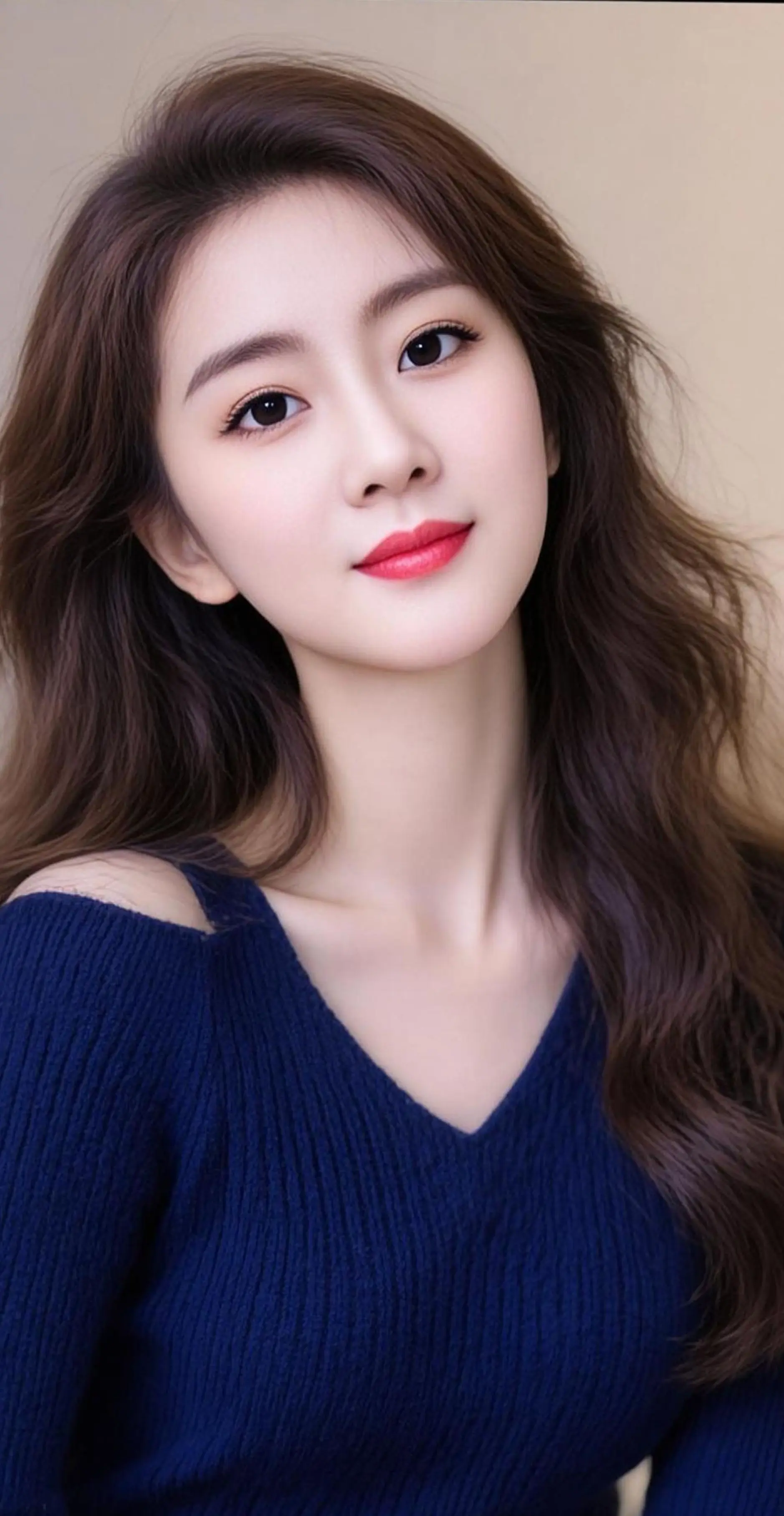 AI港风卷发照 随变ai随便玩