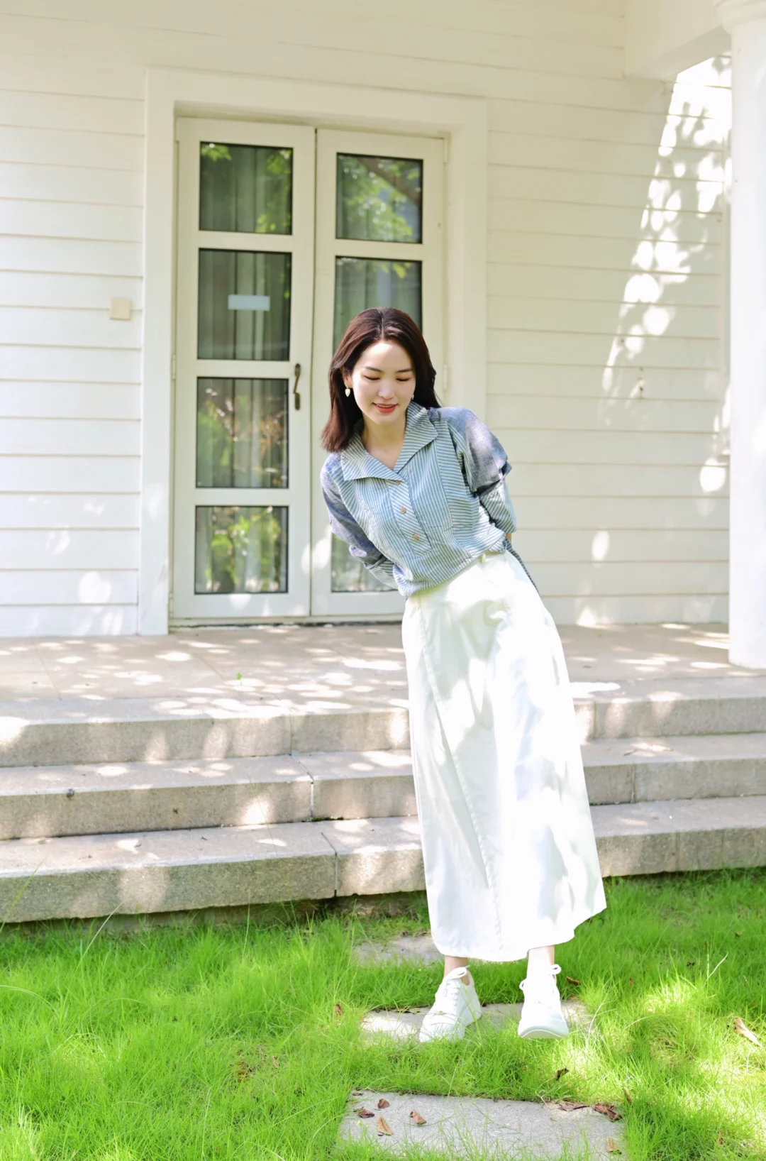 夏天一定要有一条白搭的小白裙👗