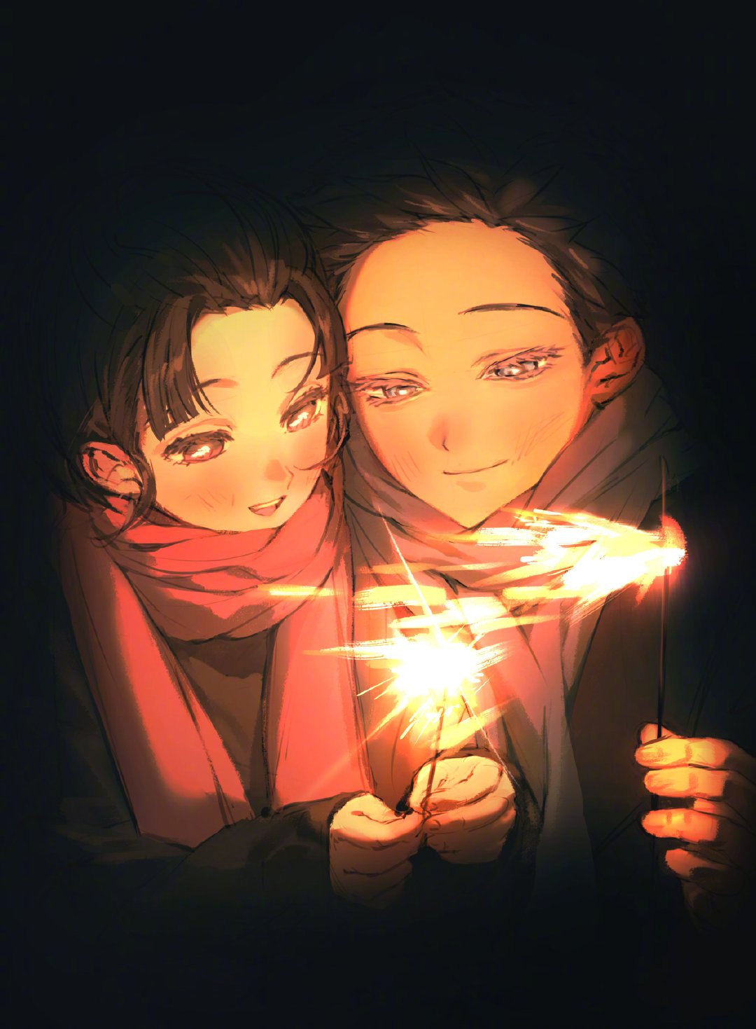 鬼灭之刃 nanau老师画的狛恋真的太甜了