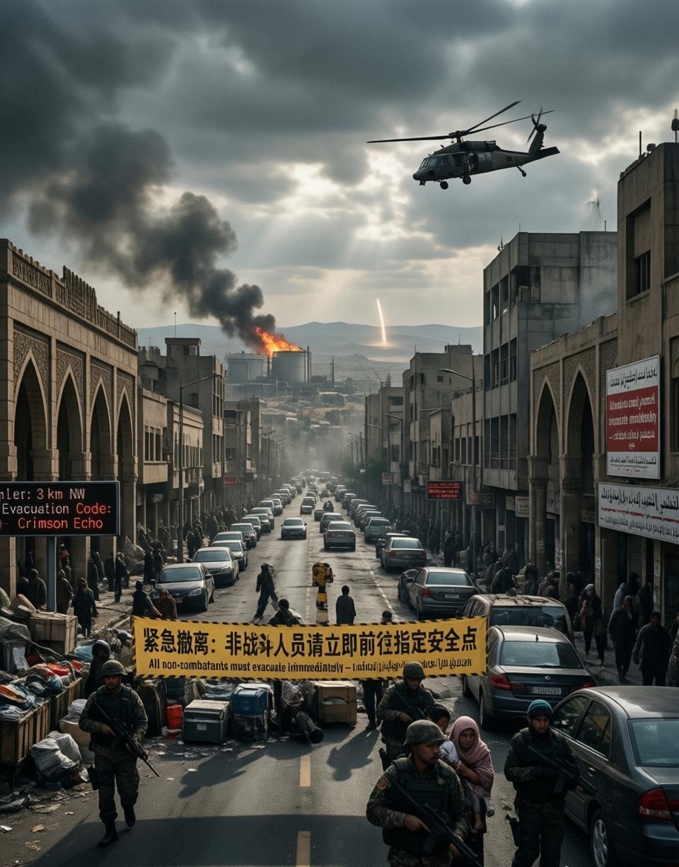 美国紧急撤侨、双航母压境波斯湾——中东这把火，快烧到顶了

2月27日，华盛顿一