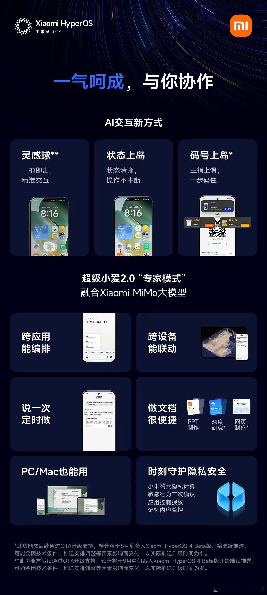 小米澎湃OS4来了！ 