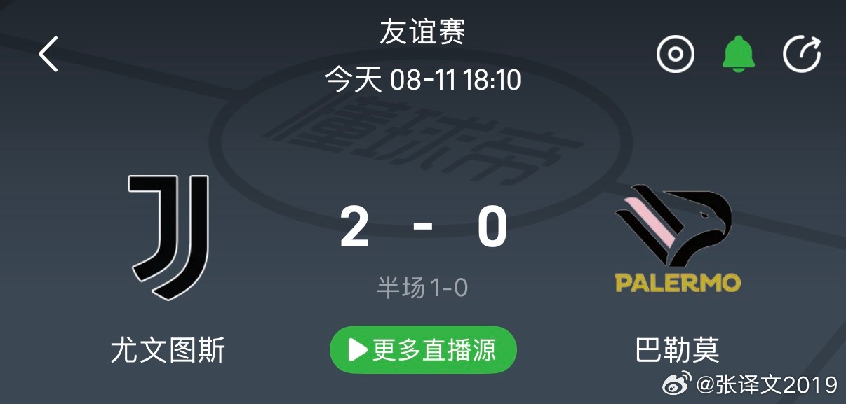 尤文vs巴勒莫这场比赛还是有不错的锻炼价值的，大因扎吉的球队除了反击能力稍差以外