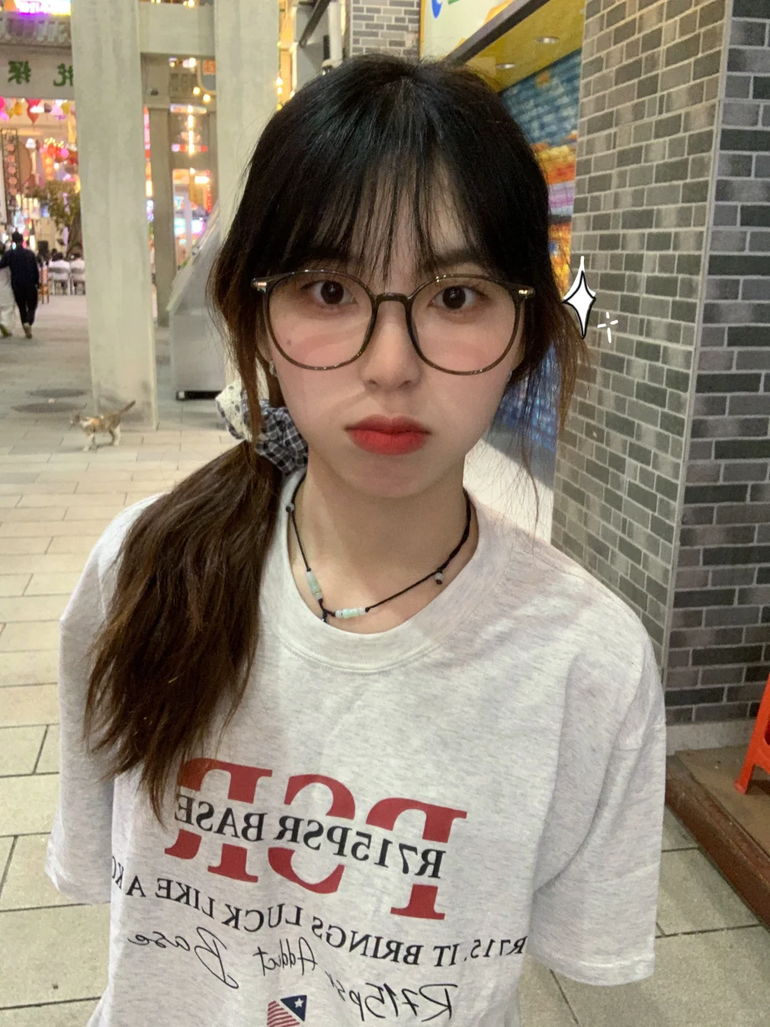 今天扎侧马尾怎么样