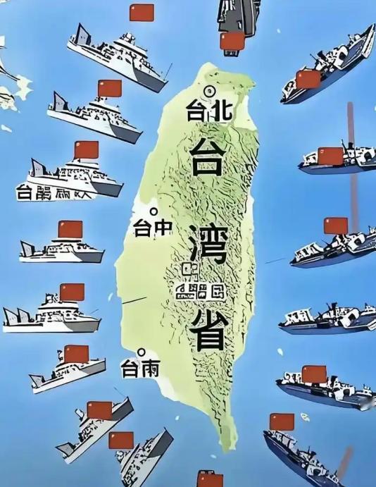 台湾其实根本就不用打，打它干什么？台湾就是一个孤立的小岛，大陆压根不用打，只要把