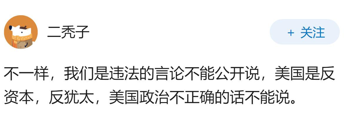 其实美国言论没有我们自由，是真的吗？