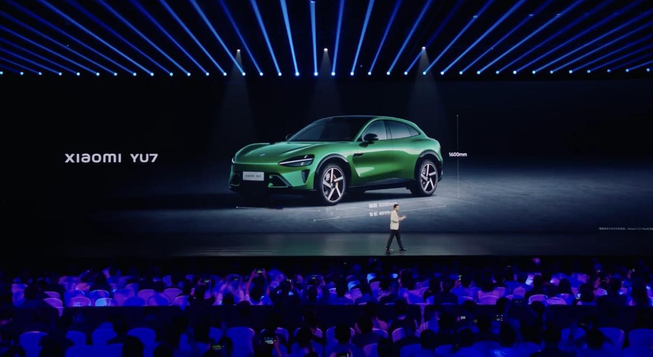 小米YU7，终于来了。能不能打过model Y，就看它了。