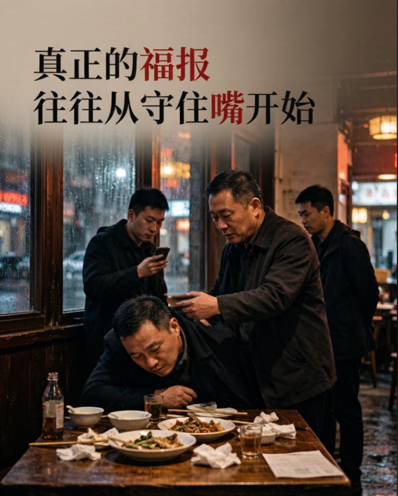 读南怀瑾才明白：一个人真正的福报，往往从管住嘴开始
公司聚餐那天，老陈喝多了。