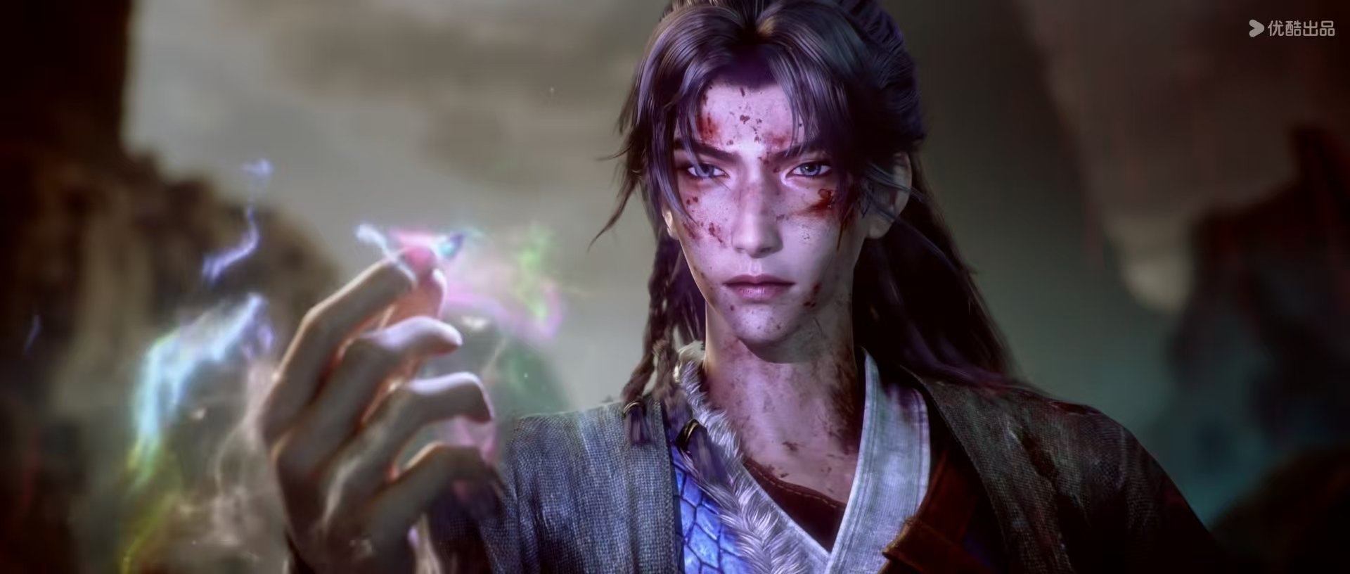 光阴之外动画国漫最狠男主自带排面有没有小伙伴集齐了三个大屏的打卡照？快晒出来让我