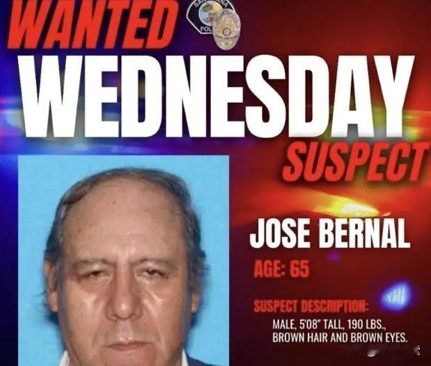 美国加州圣塔安那警方10月29日逮捕了65岁的律师伯纳（Jose Bernal）