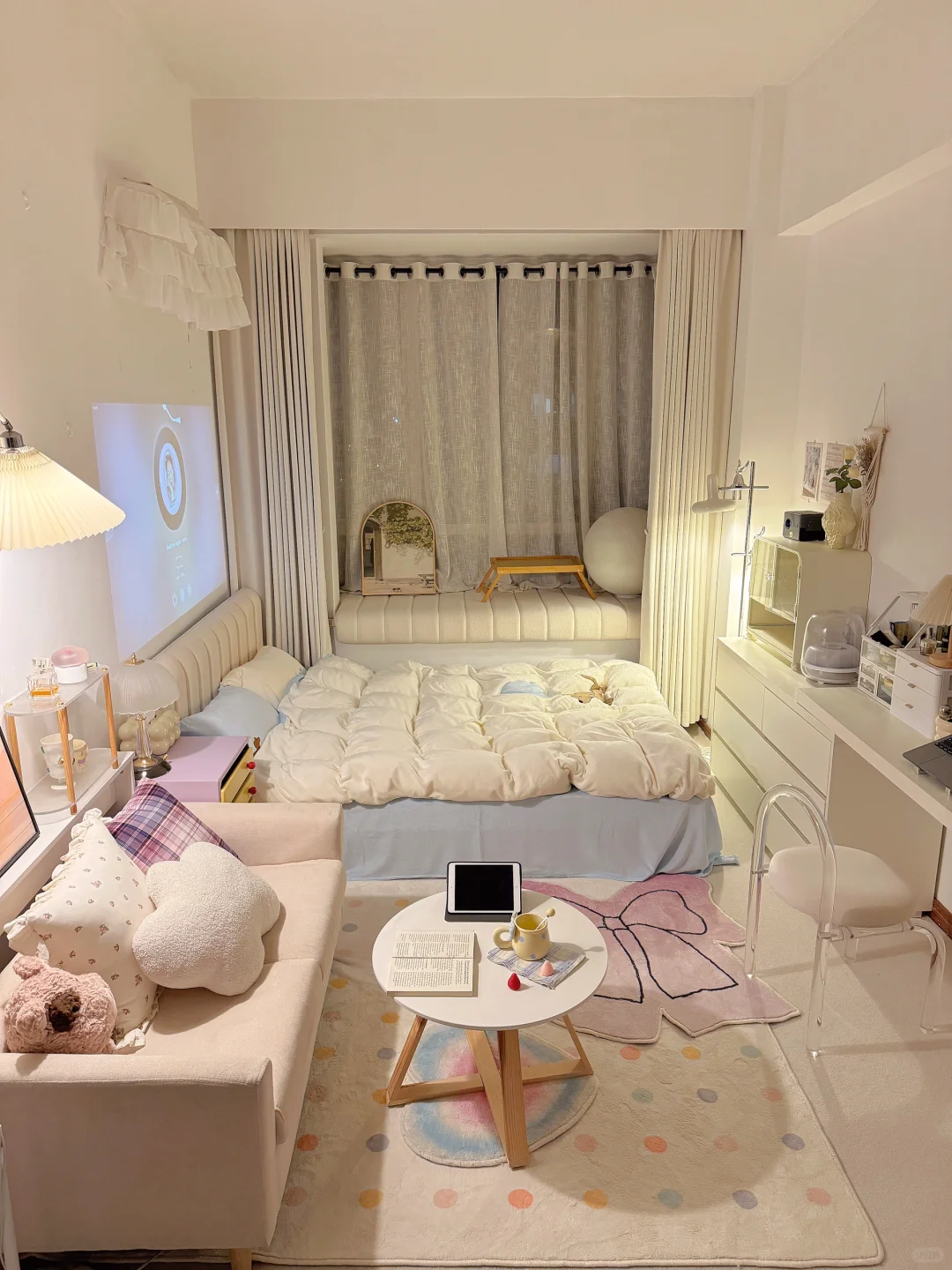 羡慕吧！28岁我有自己的房间了