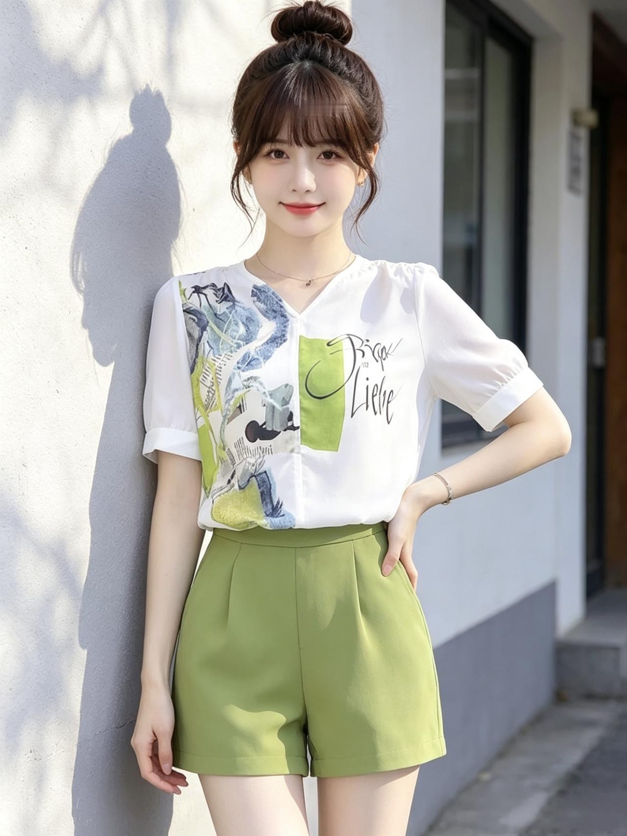 夏日清新穿搭指南：绿意盎然，活力满满！女人如何穿出含蓄的性感? 每日搭配分享·时