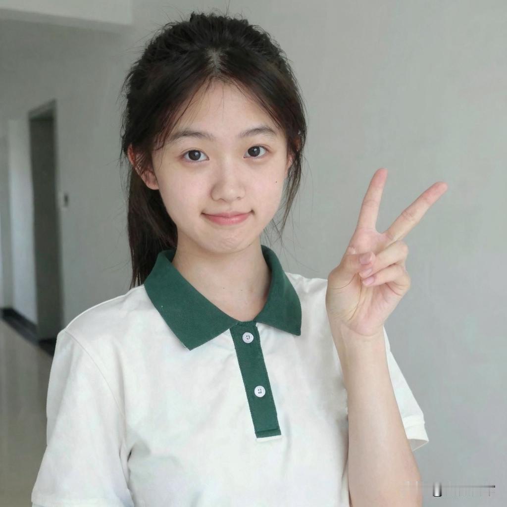 没浓妆艳抹，穿搭简约，眼神清澈，举止自然，像邻家女孩般亲切。在这浮躁功利的世界，