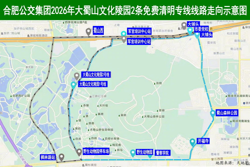 【#合肥开通7条免费清明公交专线#】#网络中国节·清明# 2026年清明将至。为