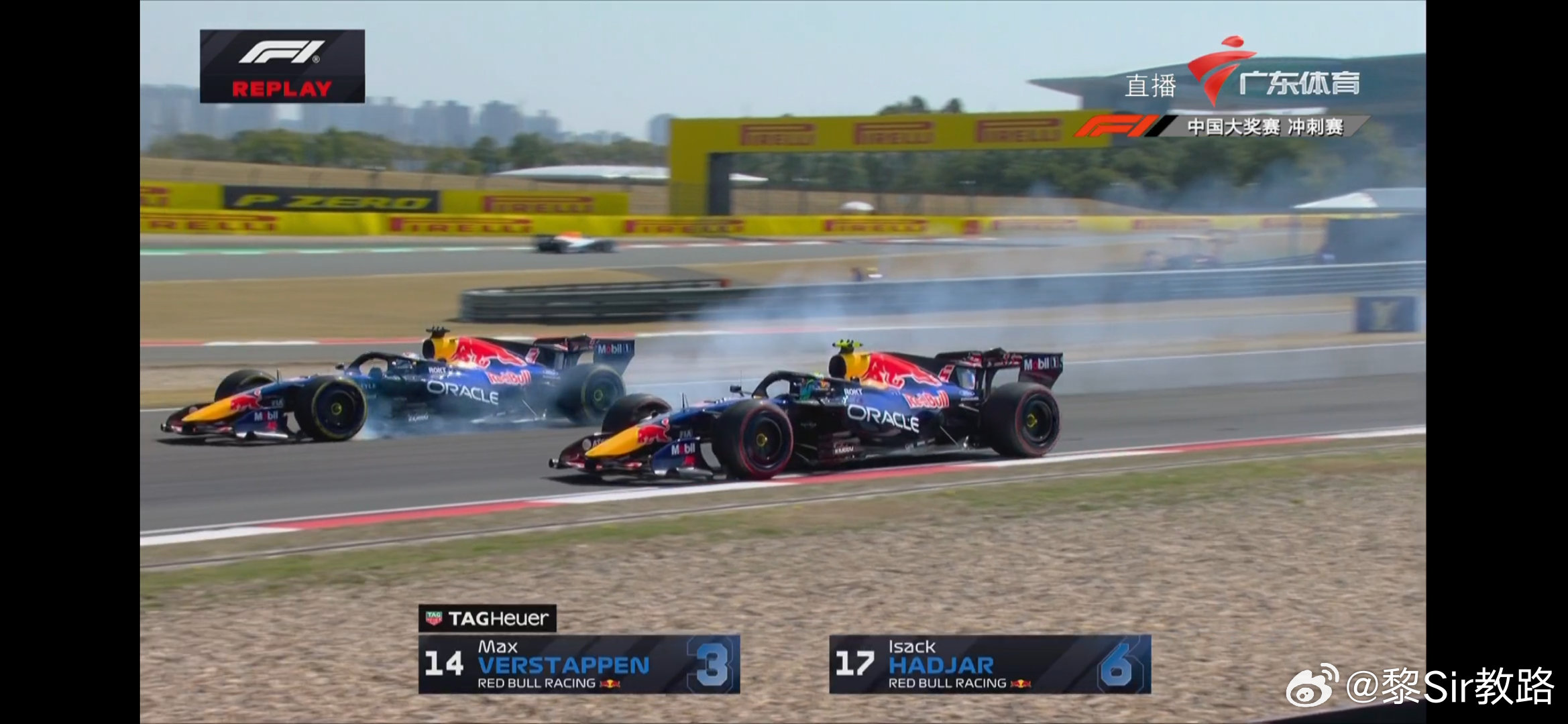 拉塞尔夺F1中国站冲刺赛冠军 好看，起步符合预期的多变，法拉利像火箭一样，Lec