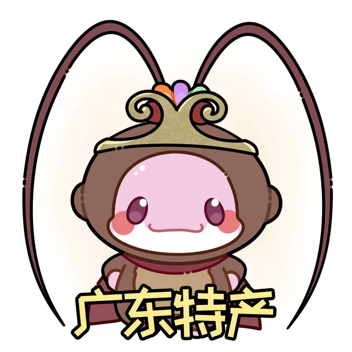广东暴雨天蟑螂成群出动广东特产是这样的，到处都是，但不管第几次看见双马尾都会吓到