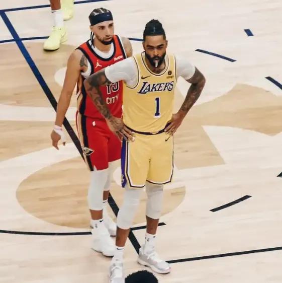 拉塞尔一打强队就不行，湖人难赢掘金的主要原因，多上文森特。
第一，拉塞尔很鸡肋，