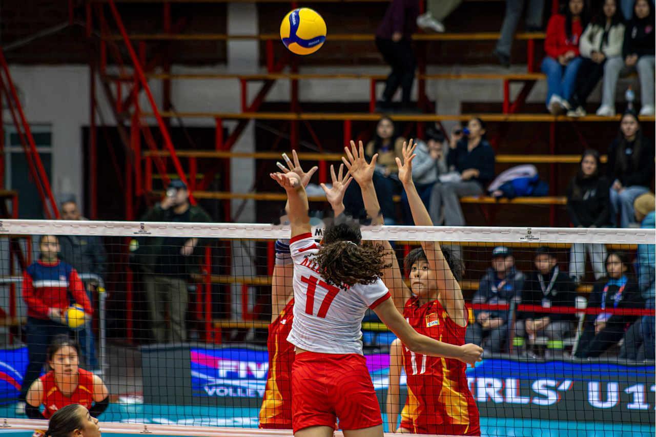 【技术统计】2026年U17世界女排锦标赛B组第二轮中国女排3-0突尼斯女排（2