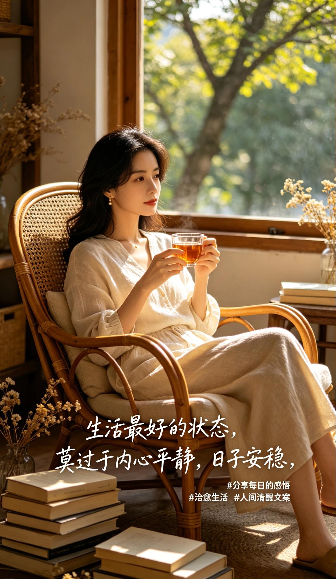 生活最好的状态，莫过于内心平静，日子安稳。人这一生，总有不如意，也有难如愿，万般