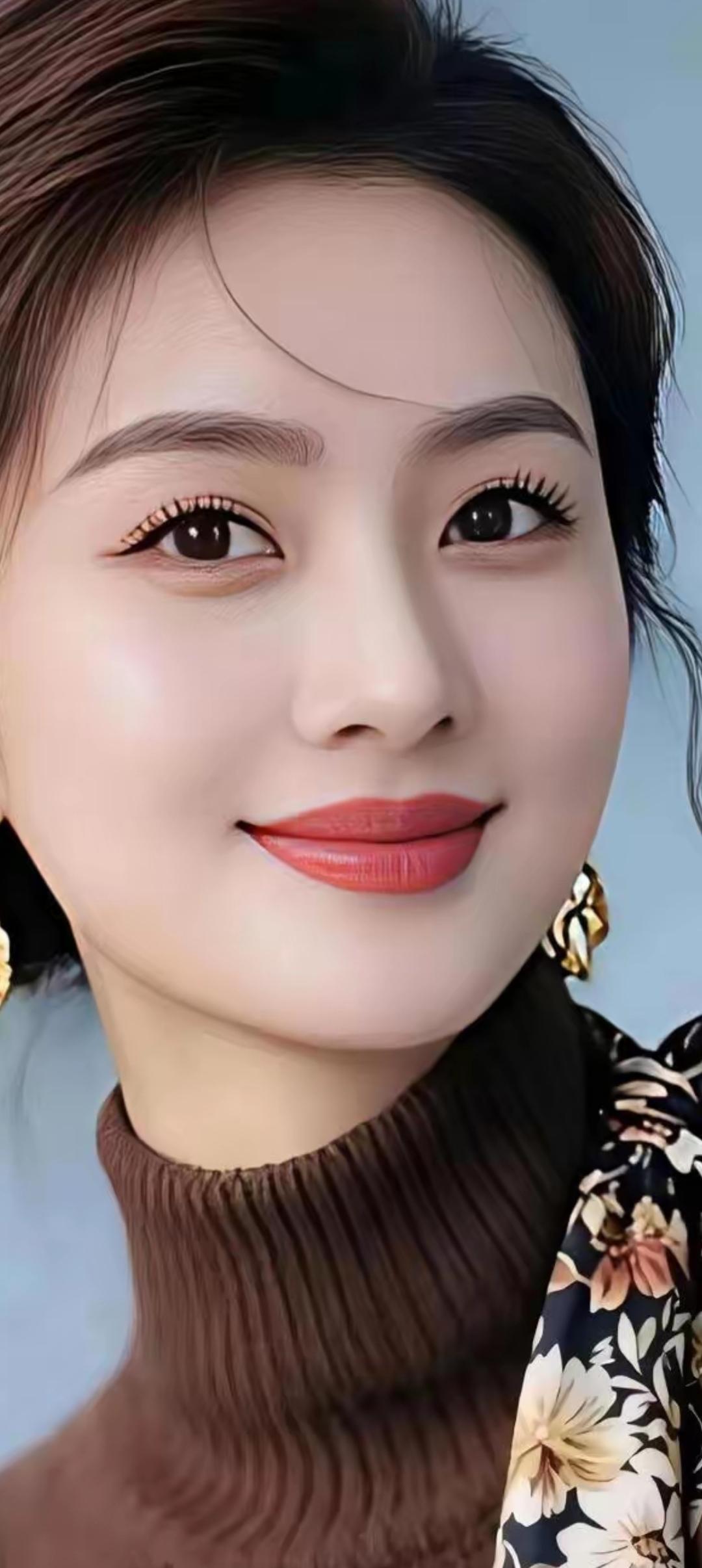 温柔甜美的微笑，时尚穿搭的完美结合！😊✨