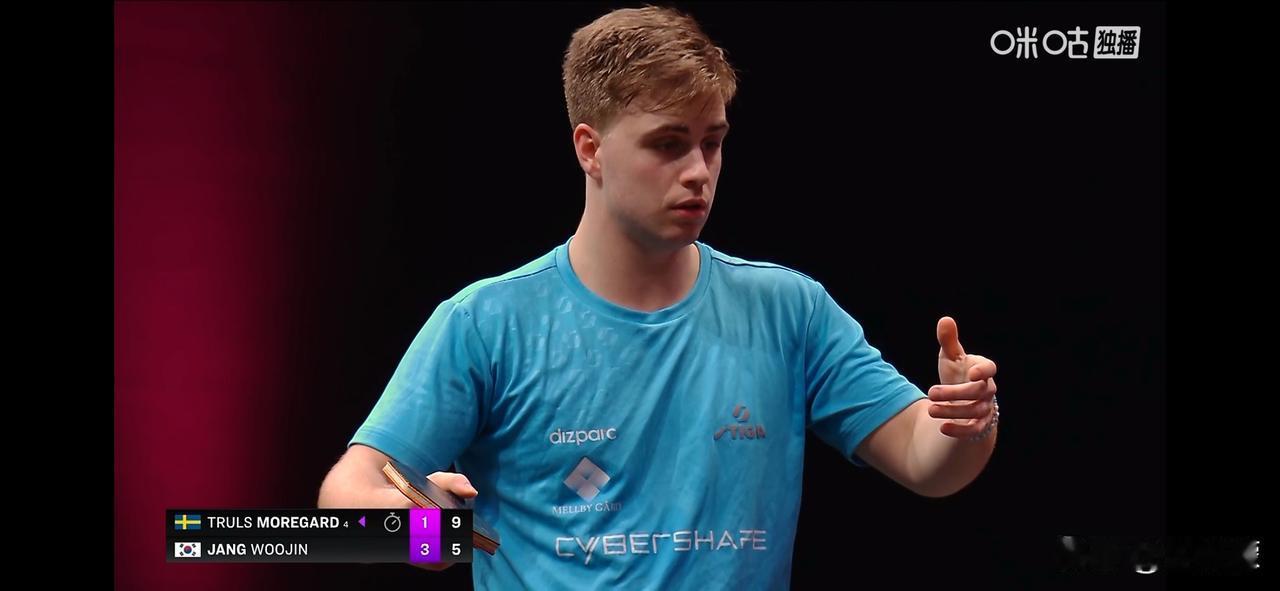 WTT冠军赛多哈站2026丨男单1/4决赛
张禹珍🇰🇷4-1特鲁斯·莫雷加德