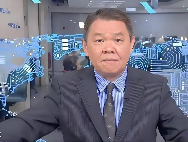 满脸忧郁的台湾海军退役舰长黄征辉表示，“正义使命-2025”军演后，台湾应该看到