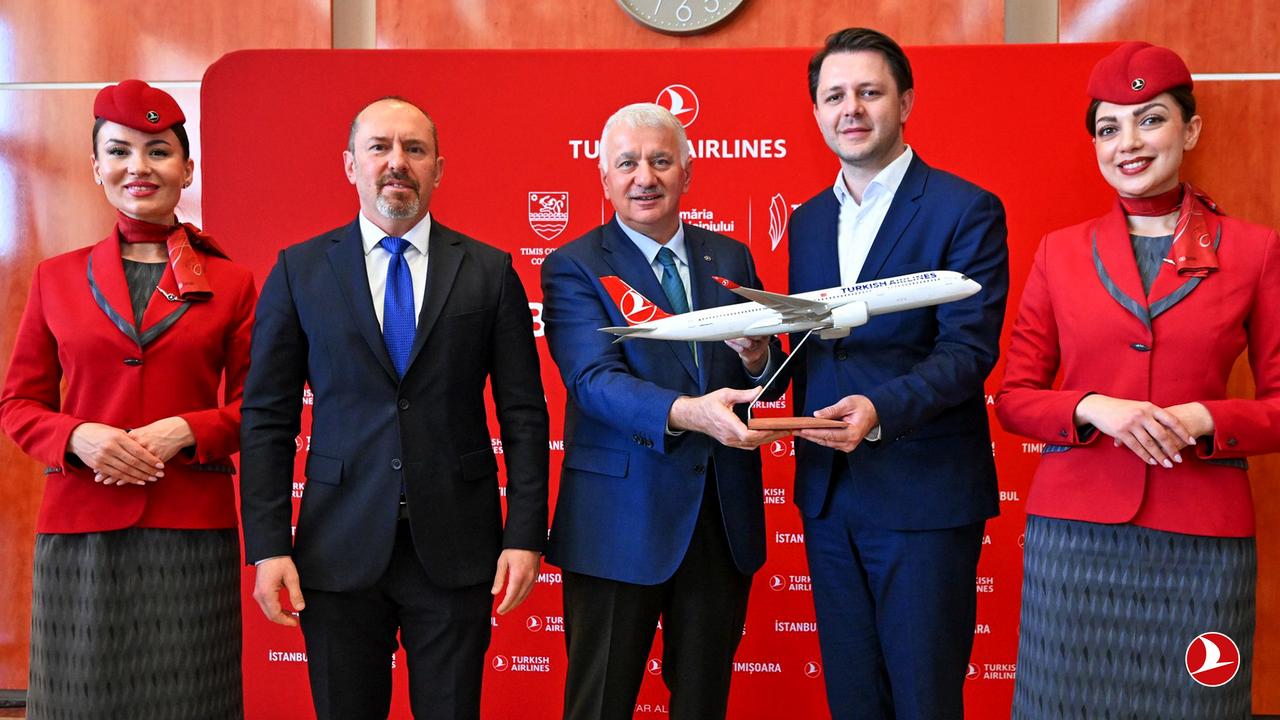 4月1日，土耳其航空宣布开通飞往罗马尼亚西部城市蒂米什瓦拉的航班，每周运营五班，