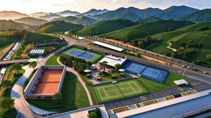 7100平方米，杭州要建一个全天候网球学院