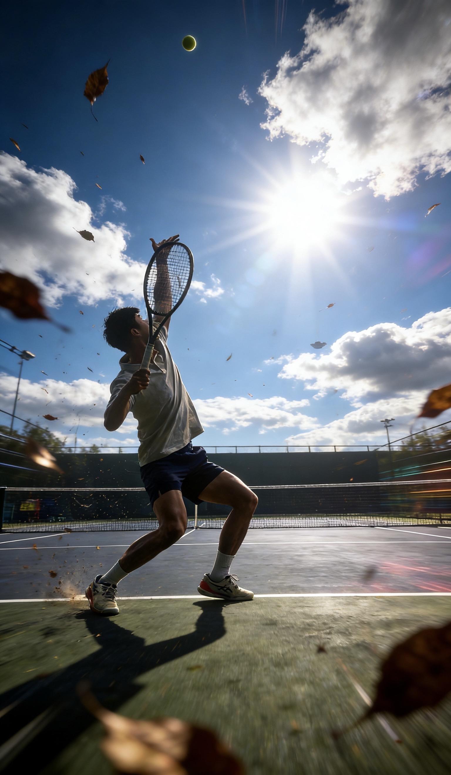 挥拍快乐。🎾
