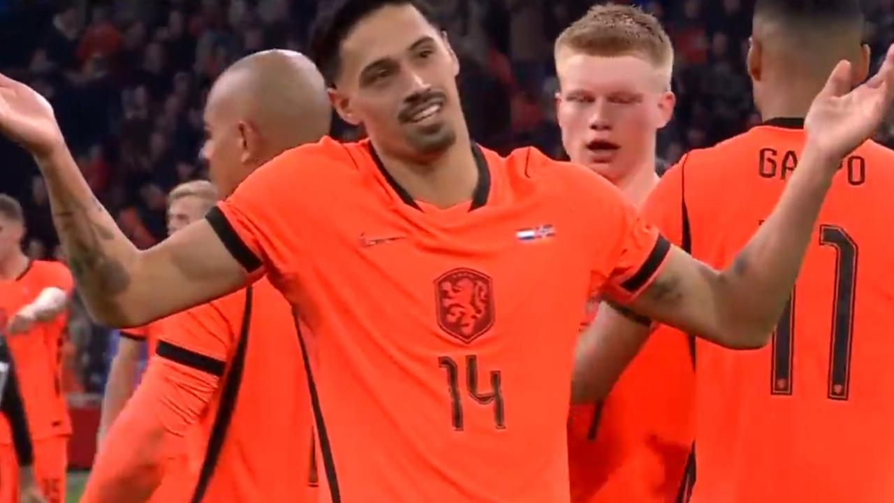 荷兰2-1挪威！
世界第七逆转，范戴克进球，赖因德斯立功！

北京时间3月28日