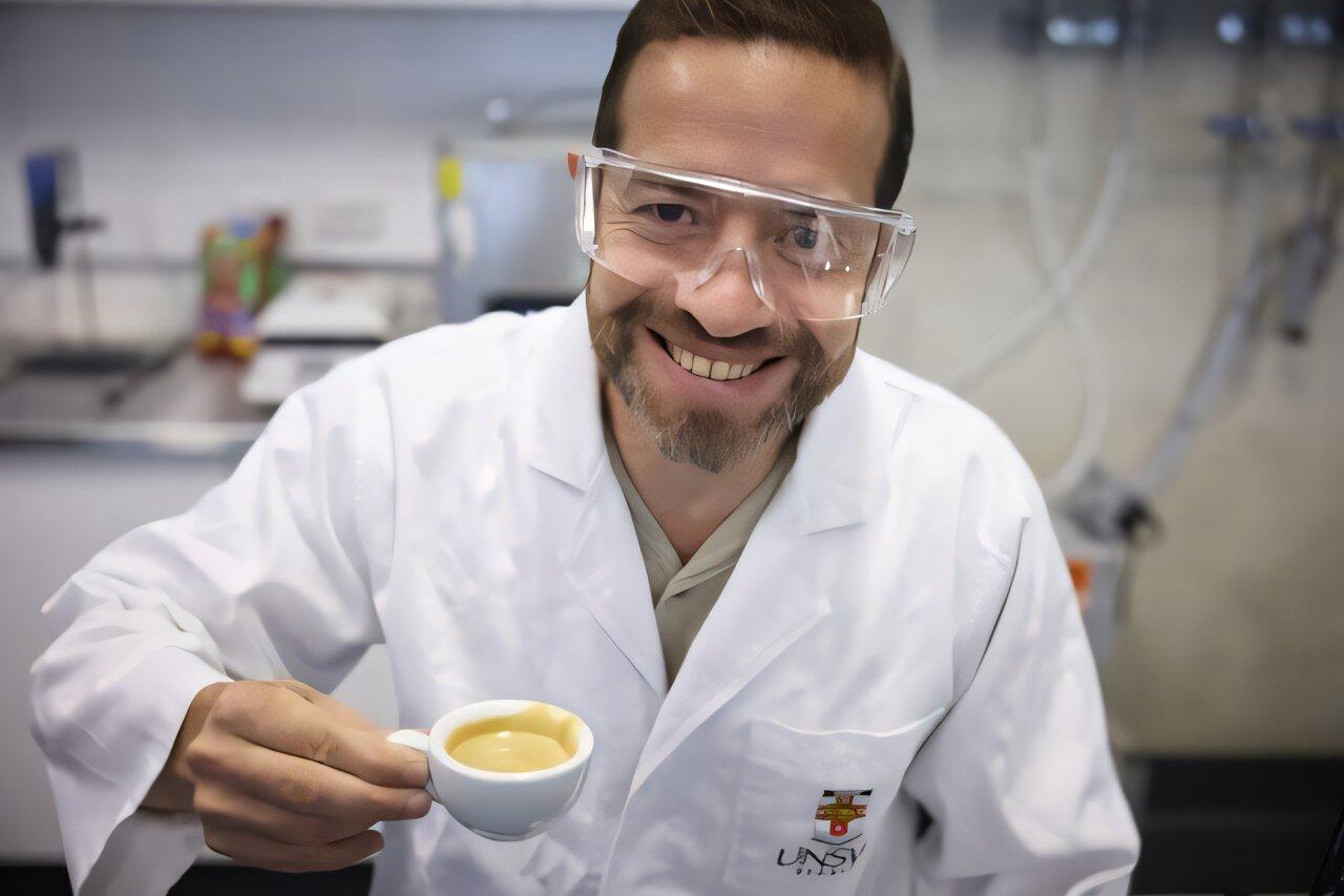 你喝过超声波咖啡吗？

澳大利亚新南威尔士大学（UNSW）的化学工程团队通过超声