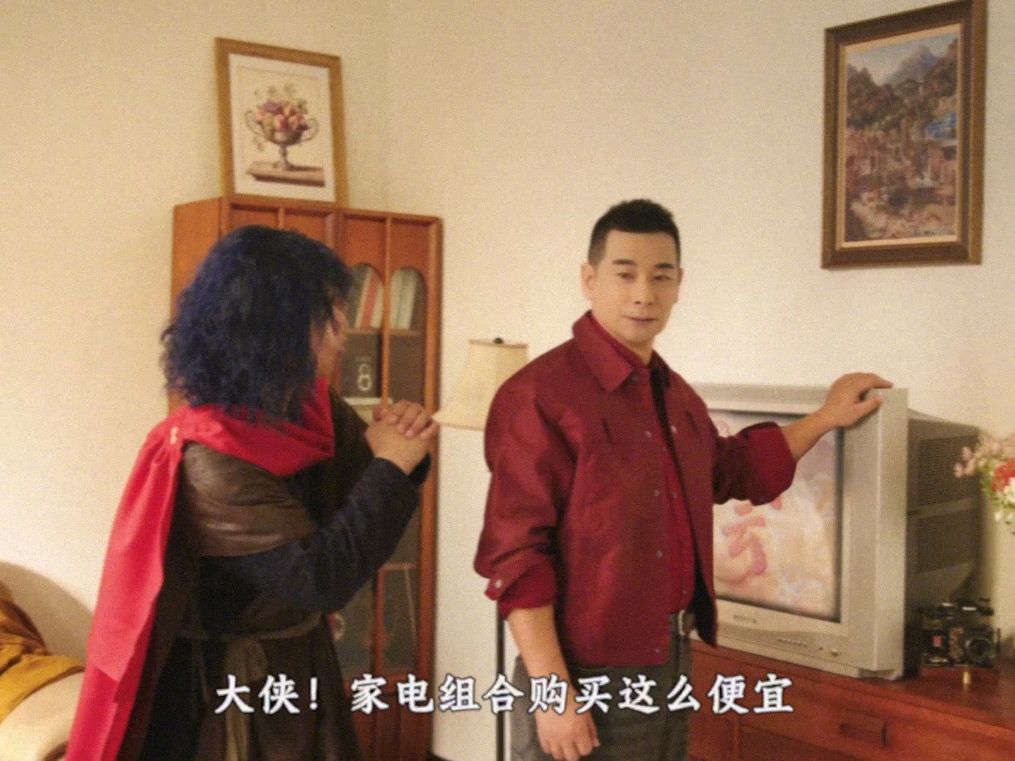 网友用AI魔改风云 重温老版《风云》，还是会被聂风步惊云的江湖气狠狠打动，年少时