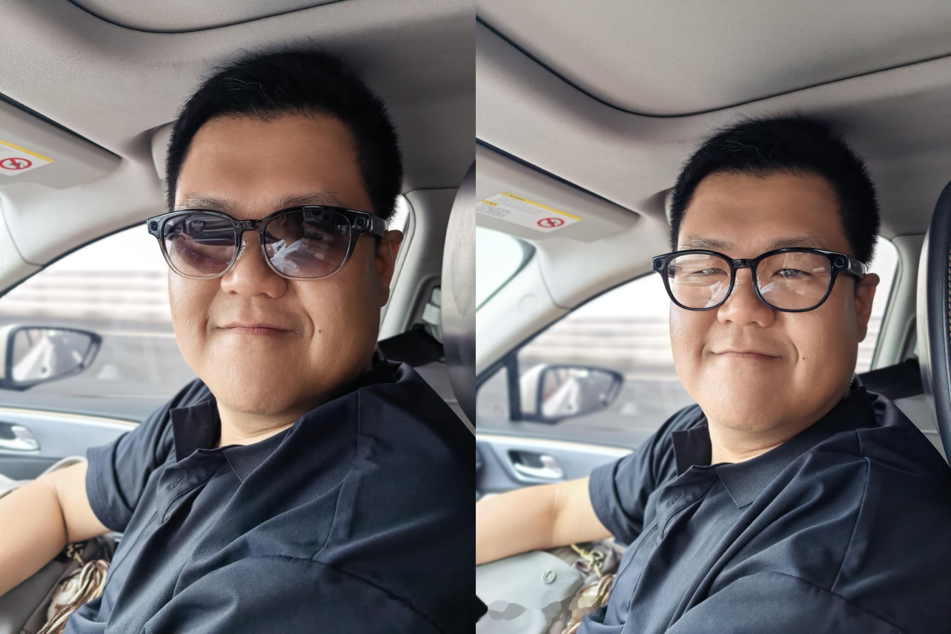 华为AI眼镜，适合各种脸型各种风格，无论是学生还是主播还是大哥，都能带。这次测试