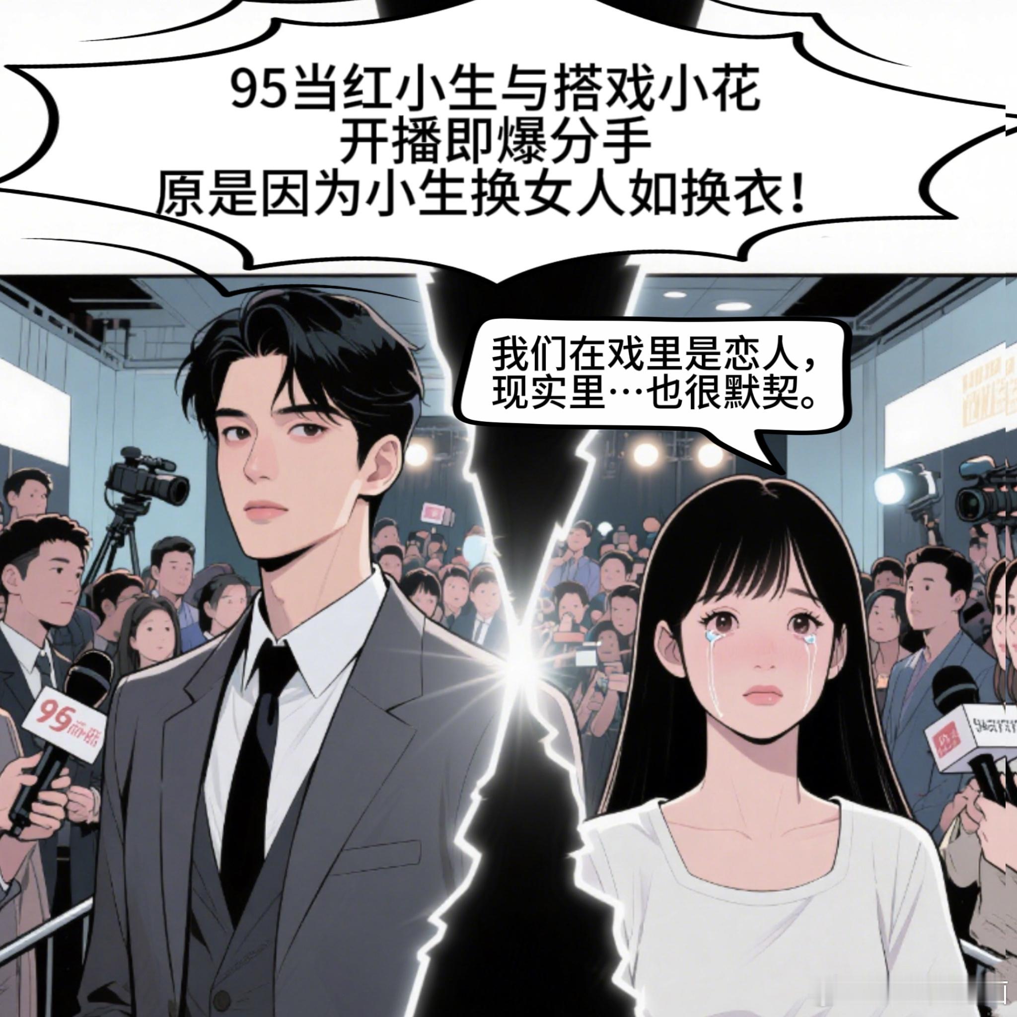 曝95当红小生是剧组情侣专业户曝95当红小生是因戏生情专业户 曝95当红小生是剧