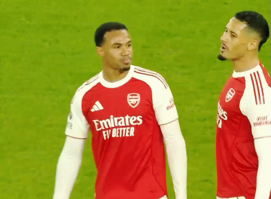 加布里埃尔：一回来就给我上强度啊！阿森纳vs布莱顿 英超联赛 阿森纳