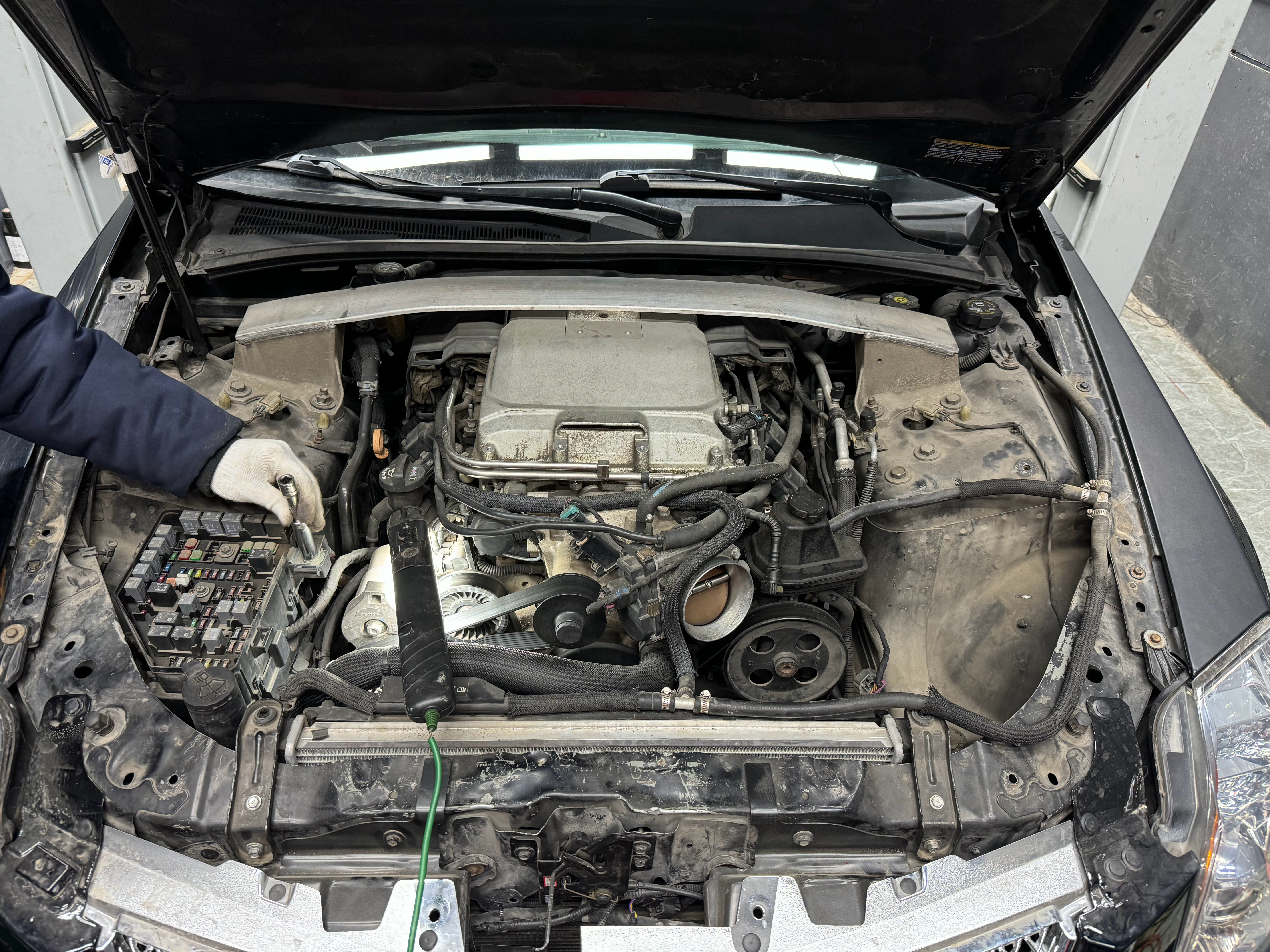 准备收拾我的机增大V8，凯迪拉克CTS-V，6.2机增大V8，500多匹，700