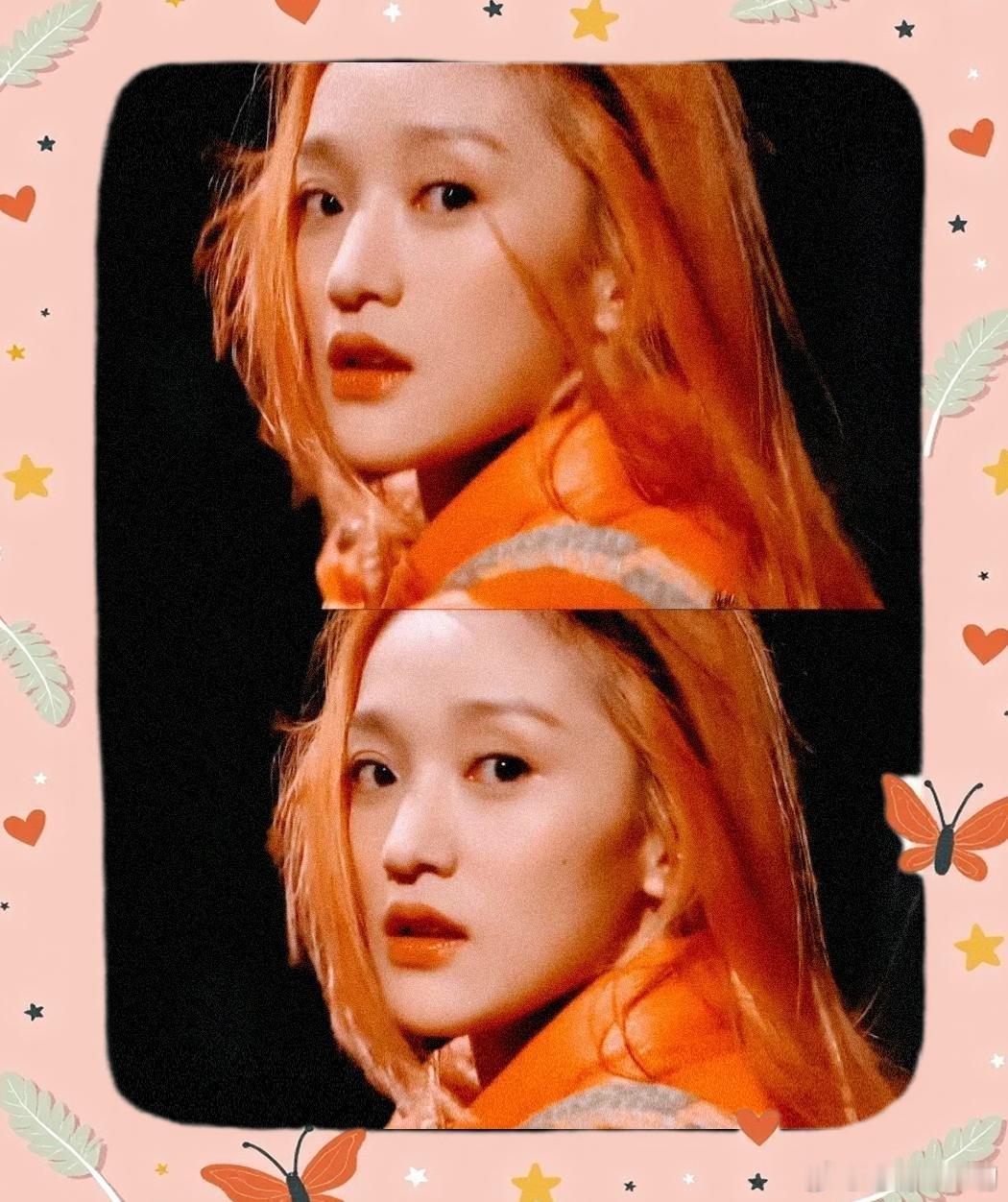 周迅金色长发好喜欢这个金色长发！！梦回当年橘色头发的《明明》