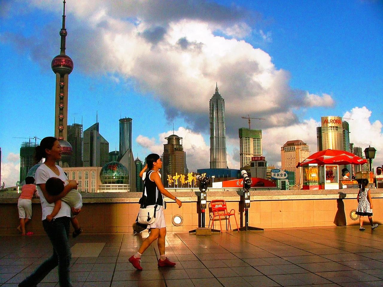 2004年，上海，经济上行时期的美感