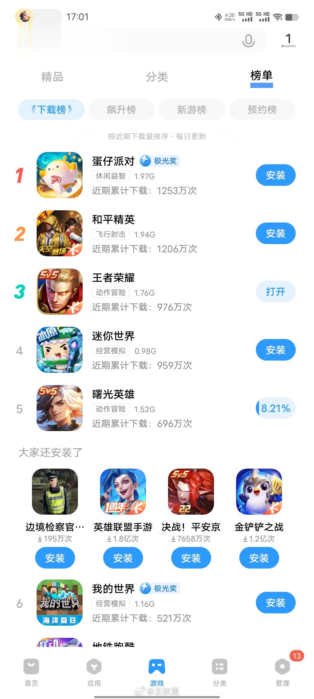 下个曙光英雄玩一玩。看看让王者荣耀头疼的游戏到底啥样 ​​​