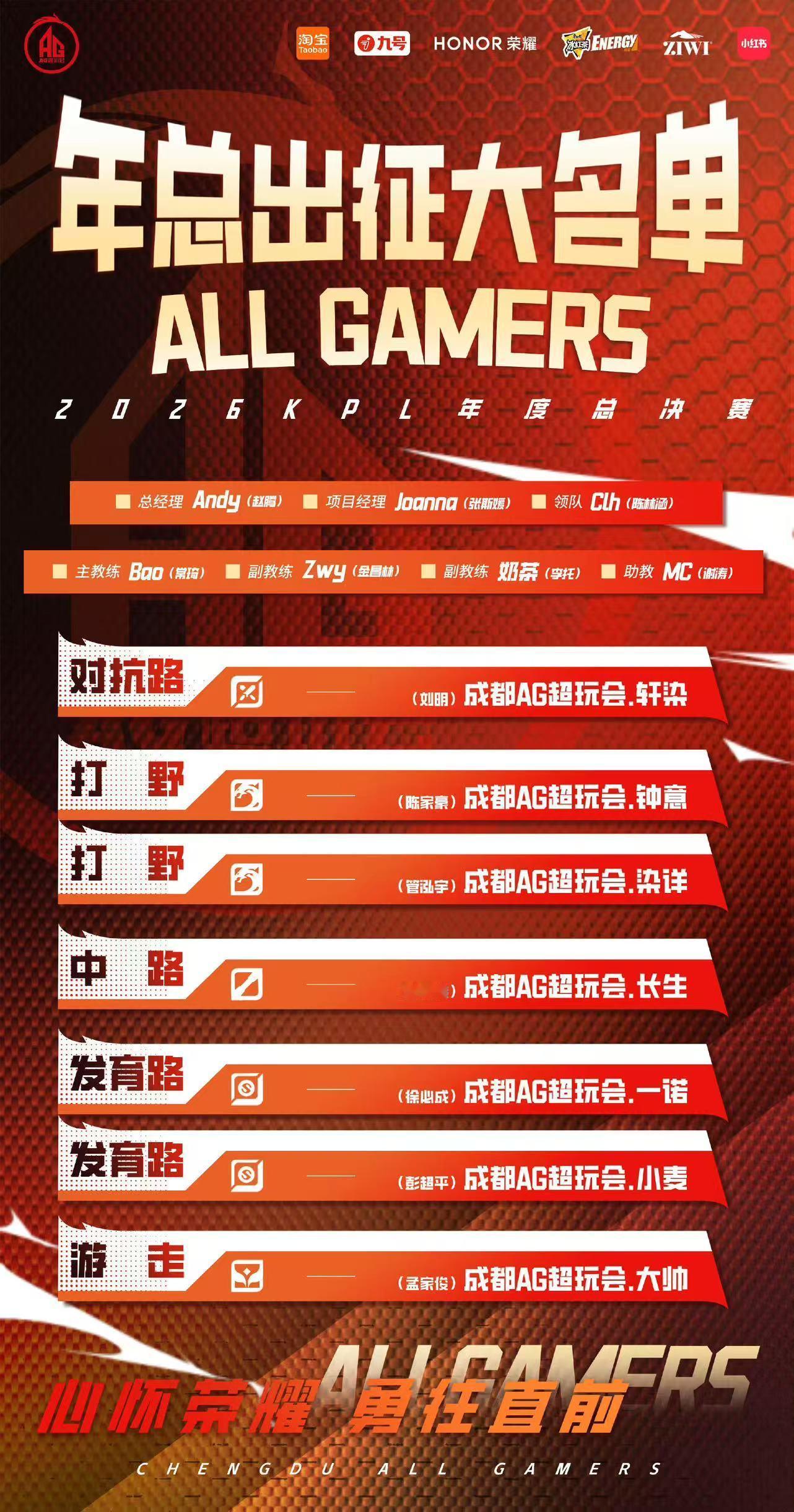 奶茶回归AG赛训组奶茶重回AG赛训组，熟悉的赛训思路再度回归，教练组迎来补强，期