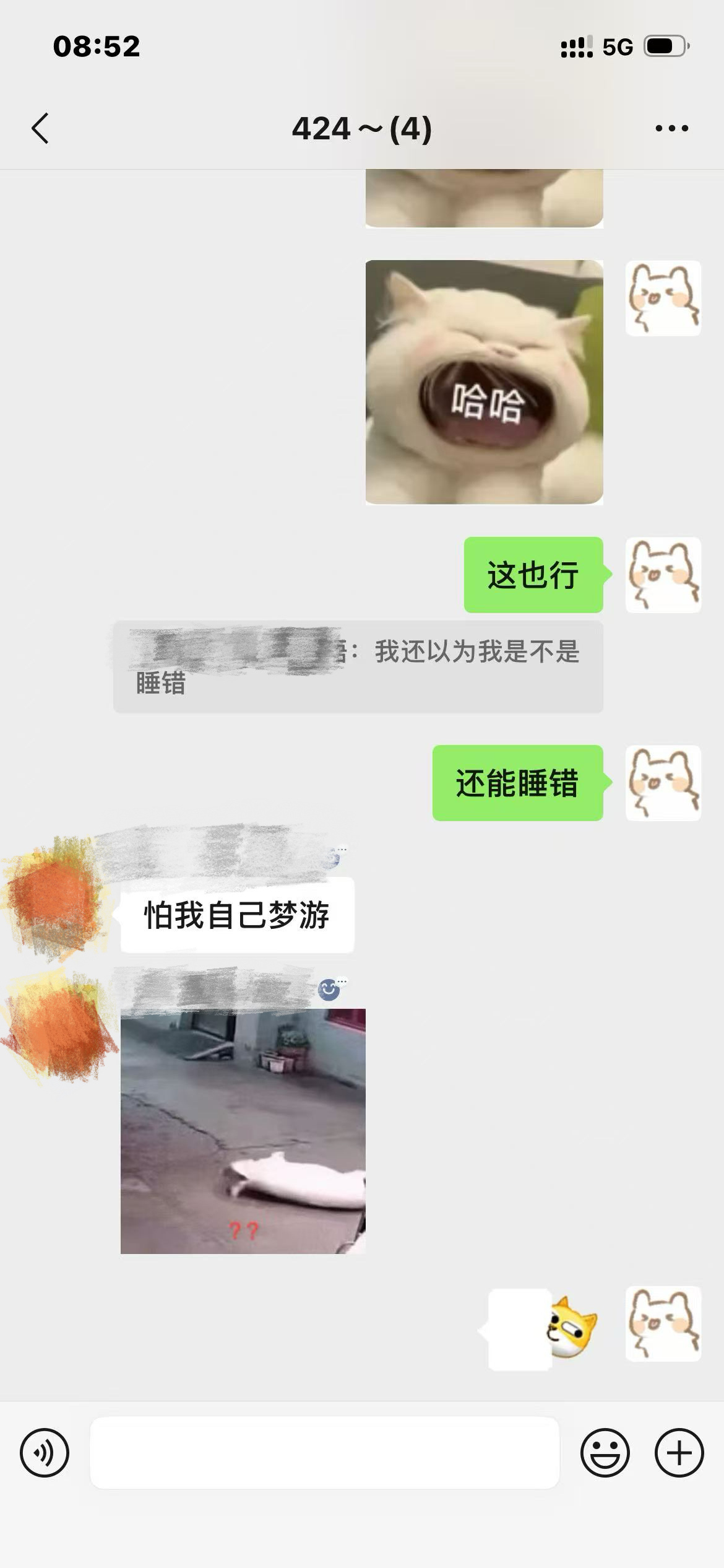 又是要被我的舍友们笑鼠的一天 ​​​