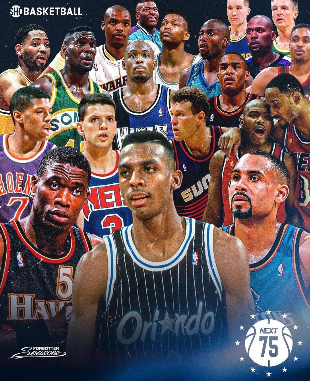 NBA历史75大球星落选的遗珠们，谁能取代利拉德的位置？ 