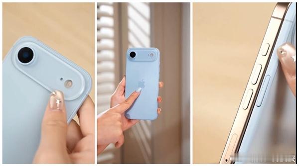 iPhone17Air天蓝色刚刷到iPhone 17 Air的天蓝色机模，很好看