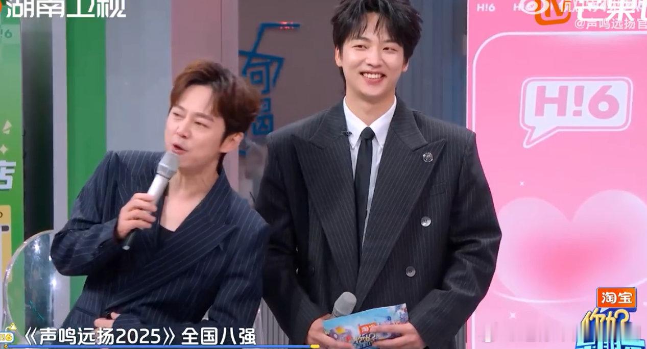 声鸣远扬全国八强助阵好六谁能拒绝又会唱歌又会玩的选手啊！好六这波邀请太懂观众了！