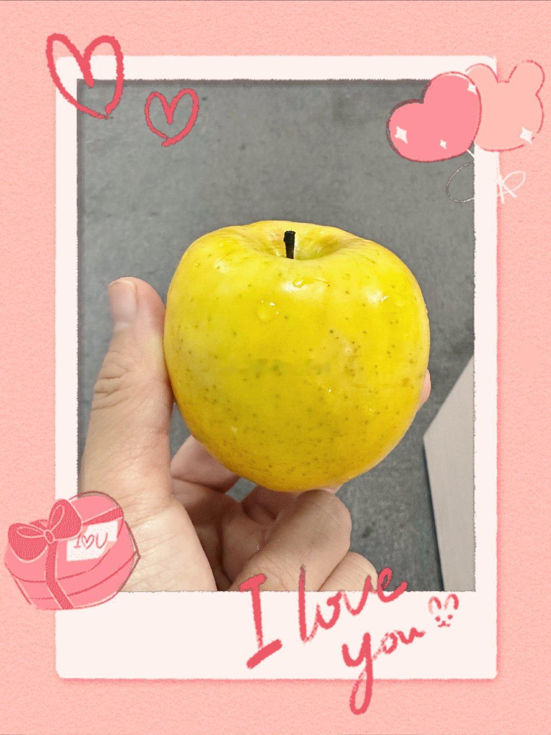 燃烧的陀螺仪  早安好吃的金苹果😋 