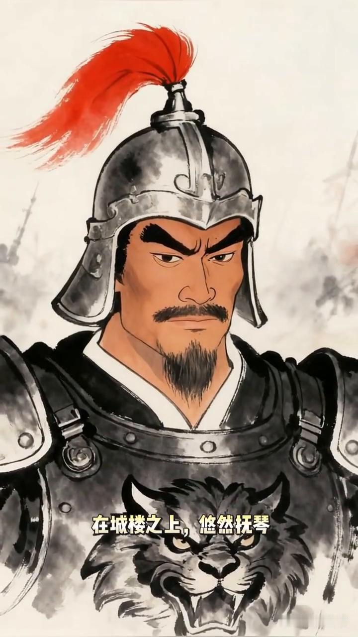 敌军围城，粮草断绝，将军陷入绝境，他却大开城门，在城楼之上悠然抚琴。敌军主帅生性