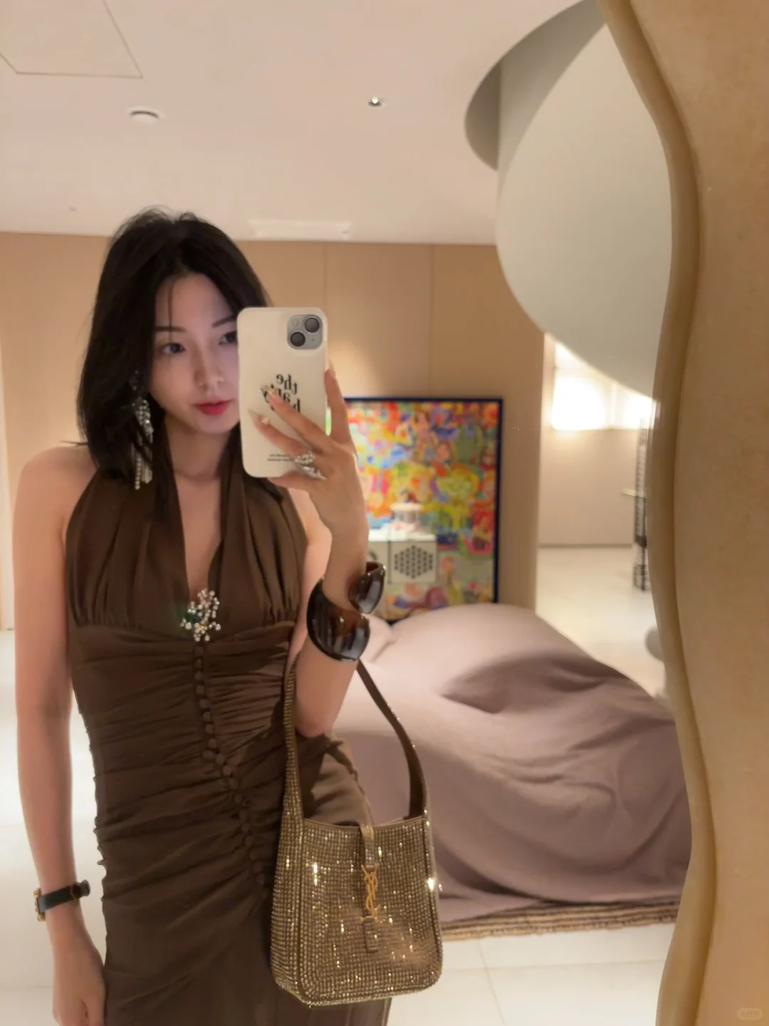 又是来自YSL..我的本命裙🖤