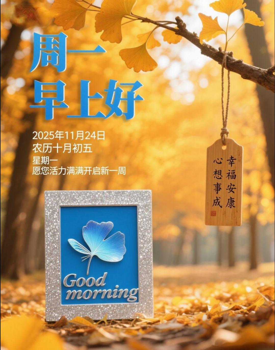 🌈新周开启，把压力化为动力，把疲惫化为勇气，带着初心，奔赴热爱，每一份努力都将