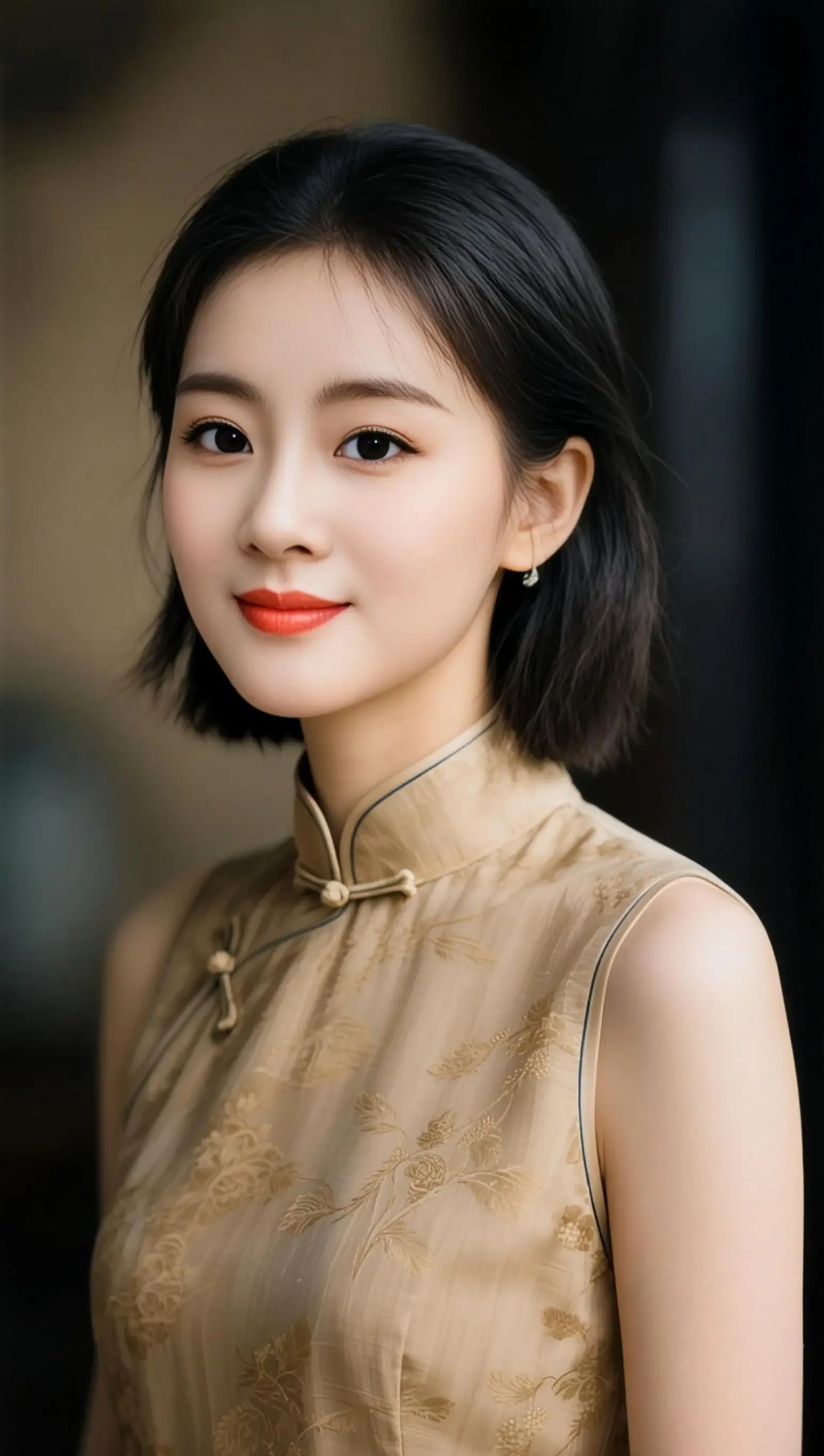 AI民国旗袍照 ai创作