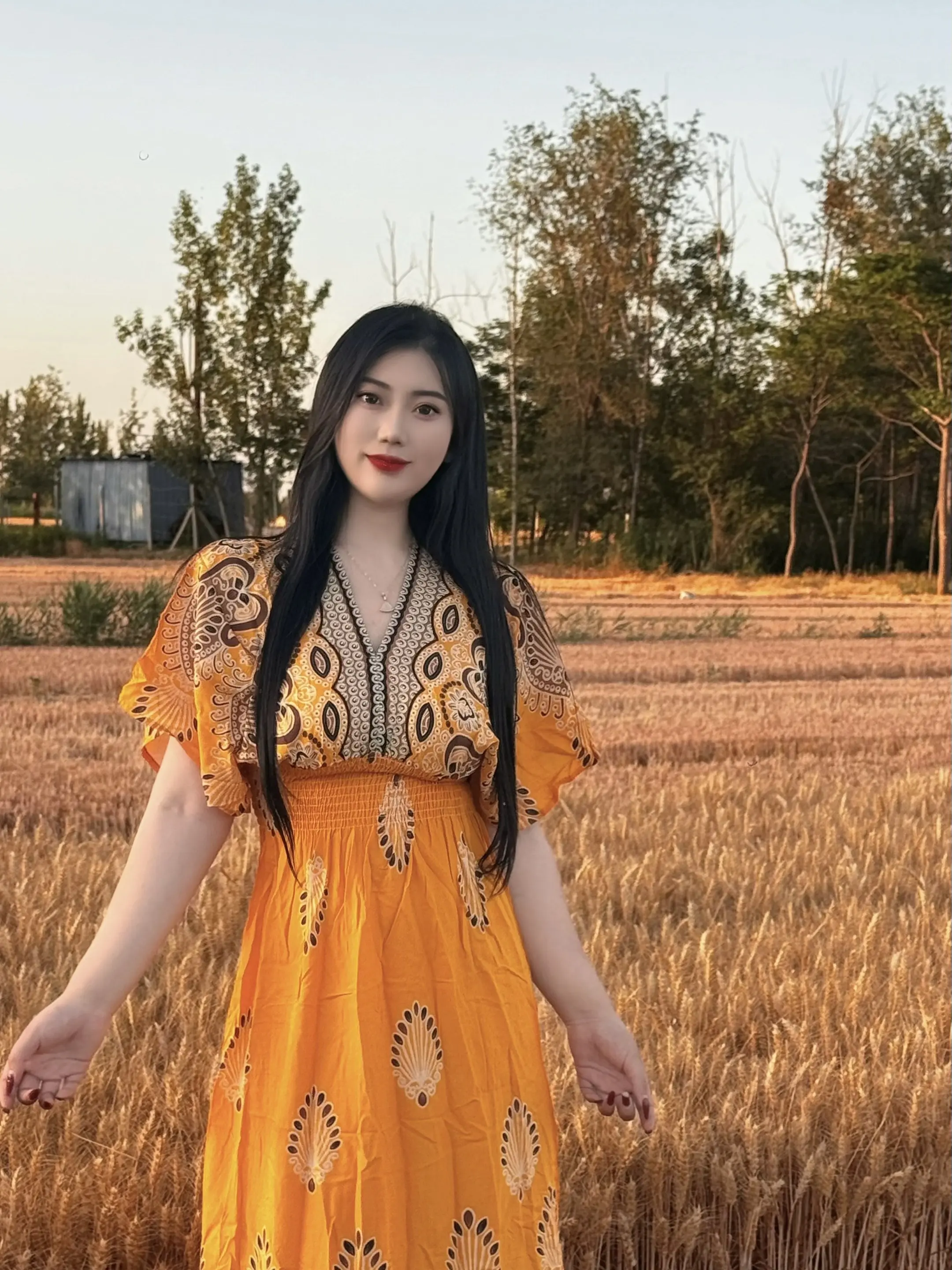 到不了诗和远方 那就到村头里的麦地走一走吧